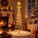 Árvore de Natal Dobrável com LED 1,80m + Kit de Enfeites