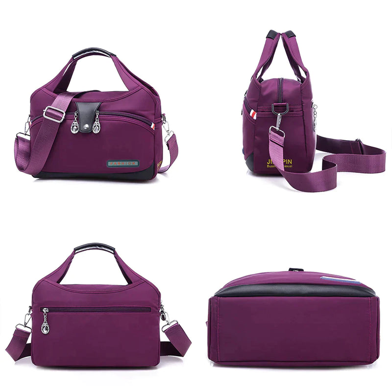 Bolsa Feminina com Sistema Antifurto e à Prova D'Água - FashionGuard