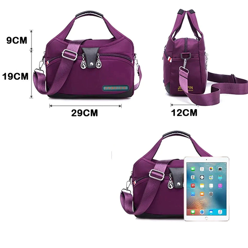 Bolsa Feminina com Sistema Antifurto e à Prova D'Água - FashionGuard