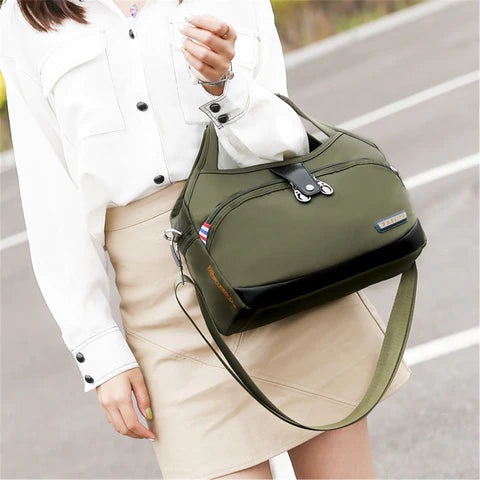 Bolsa Feminina com Sistema Antifurto e à Prova D'Água - FashionGuard