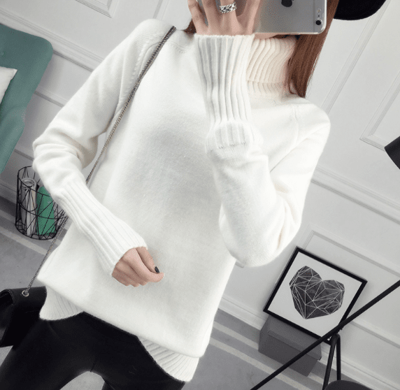 [COMPRE 1 LEVE 2] Suéter Feminino com Gola Alta | Soft Warmth