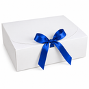 Caixa de Presente 25x20x8cm com Fita de Cetim - Kit 10 Caixas
