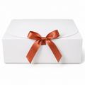 Caixa de Presente 25x20x8cm com Fita de Cetim - Kit 10 Caixas