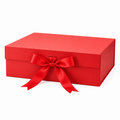 Caixa de Presente Premium 20x18x8cm com Fita de Cetim - Kit 2 Caixas