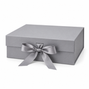 Caixa de Presente Premium 20x18x8cm com Fita de Cetim - Kit 2 Caixas