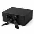 Caixa de Presente Rígida Magnética 26x19x8cm com Fita de Cetim - Kit 2 Caixas