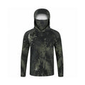 Camisa Masculina Proteção Solar UV50+ com Capuz e Máscara