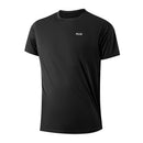 Camiseta Masculina em Seda Gelo de Secagem Rápida Respirável