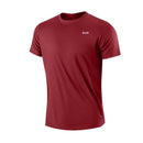 Camiseta Masculina em Seda Gelo de Secagem Rápida Respirável