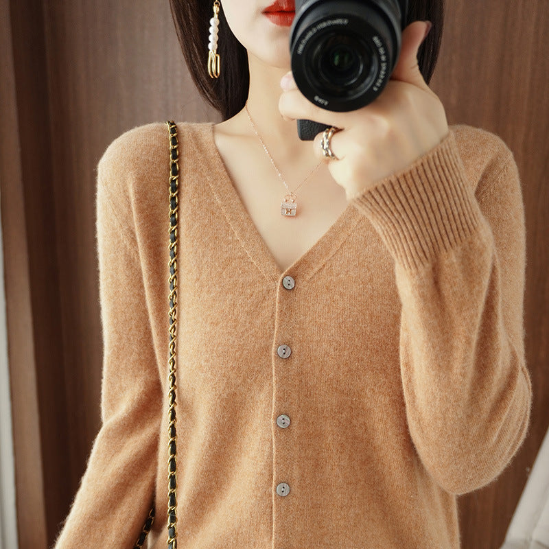 Cardigã Feminino de Inverno de Malha | WarmElegance