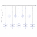 Cascata Pisca Pisca Floco de Neve 2,5m com 138 LEDs e 8 Funções