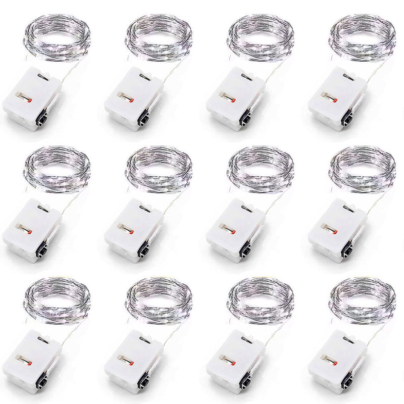 Cordão Fio Fada de Luz Led Pisca Pisca com Bateria