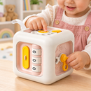 Cubo Montessori Sensorial 6 em 1 para Bebês - Brinquedo Educativo
