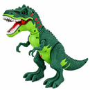 Dinossauro T-Rex de Brinquedo que Anda com Som, Luz e Efeito de Névoa