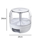 Dispenser Giratório Automático para Alimentos