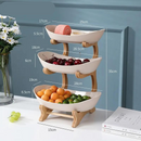 Fruteira de Mesa em Bambu Moderna