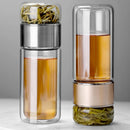 Garrafa para Chá de Vidro com Infusor - EcoTea