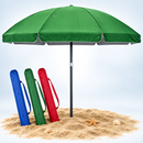 Guarda-Sol Gigante 2,40m com Proteção UV para Praia e Piscina
