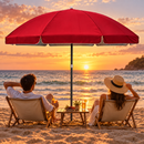 Guarda-Sol Gigante 2,40m com Proteção UV para Praia e Piscina