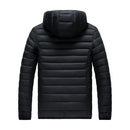 Jaqueta Masculina de Inverno Corta Vento Acolchoada