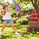 Jogo de Alvo Infantil com Bolinhas de Espuma e 6 Alvos - 17 Peças