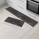 Kit 2 Tapetes Estampados para Cozinha Antiderrapante