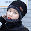 Kit Cachecol e Gorro Unissex de Algodão para Inverno Ferrazi