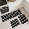 Kit 3 Tapetes para Cozinha Antiderrapante Impermeável