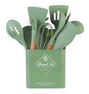 Kit de Utensílios Cozinha em Silicone Minimalista