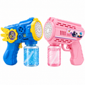 Lançador de Bolhas de Sabão Elétrico com LED e 36 Saídas + Refil 50ml