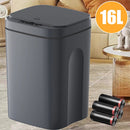 Lixeira Automática 12L/16L com Sensor Inteligente e Recarga USB