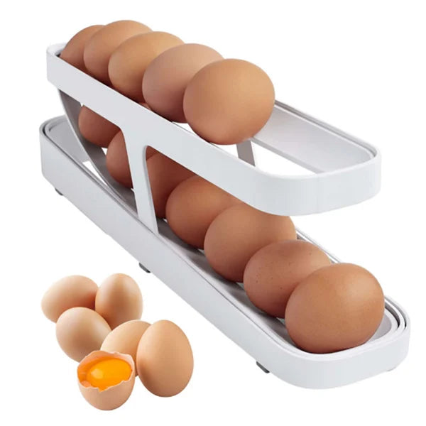 Organizador de Ovos com Rolagem Automática | EggMaster