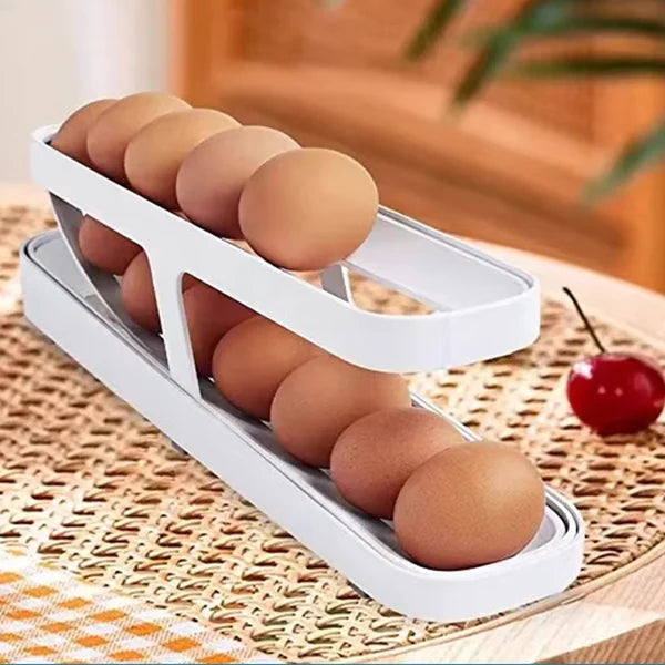 Organizador de Ovos com Rolagem Automática | EggMaster