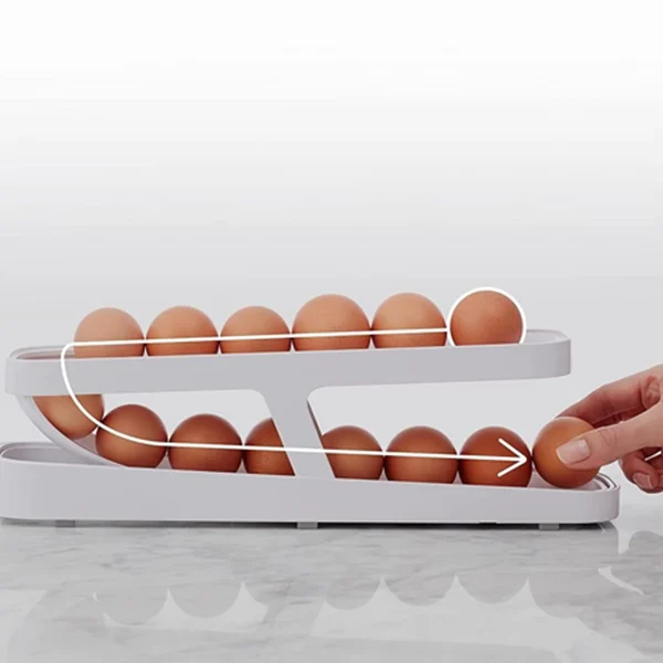 Organizador de Ovos com Rolagem Automática | EggMaster