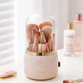 Organizador de Pincel de Maquiagem Giratório com Tampa | BeautySpin