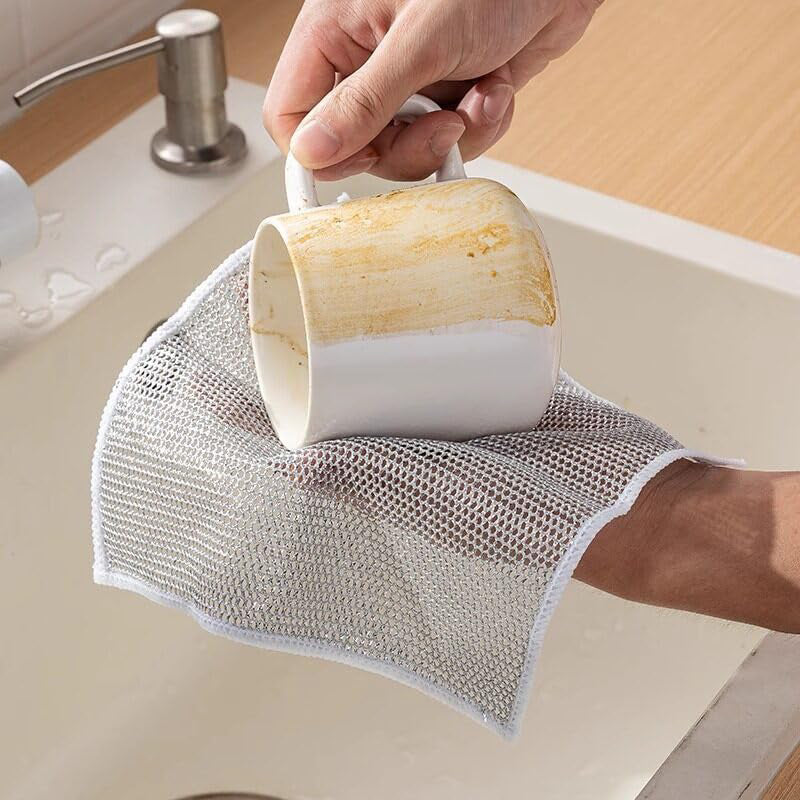 Panos Esponjas de Arame Para Limpeza Multifuncionais | CleanProPanos Esponjas de Arame Para Limpeza Multifuncionais | CleanPro