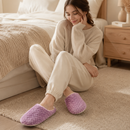 Pantufa Chinelo Unissex de Pelúcia Macia Antiderrapante para Inverno