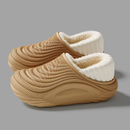 Pantufa Feminina Peluciada Impermeável Antiderrapante para Inverno