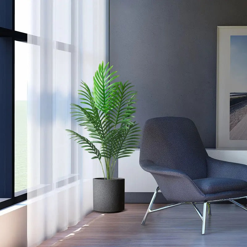 Planta Artificial de Palmeira para Decoração 