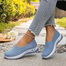 Sapato Feminino Casual Respirável com Plataforma Antiderrapante