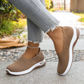 Sapato Feminino Casual Respirável com Plataforma Antiderrapante
