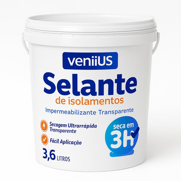 Selante Profissional Impermeável para Infiltrações Veniius
