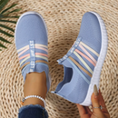 Tênis Feminino Slip On Respirável com Solado Antiderrapante