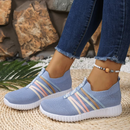 Tênis Feminino Slip On Respirável com Solado Antiderrapante