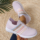 Tênis Feminino Slip On Respirável com Solado Antiderrapante