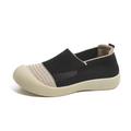 Tênis Slip On Feminino Bicolor Respirável com Solado Antiderrapante | DuoStep
