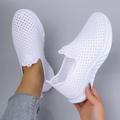 Tênis Slip On Feminino em Malha Respirável para Caminhada | BreezeFlex