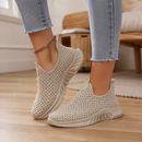 Tênis Slip On Feminino em Malha Respirável para Caminhada | BreezeFlex