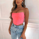 Top Corset Feminino Tomara que Caia