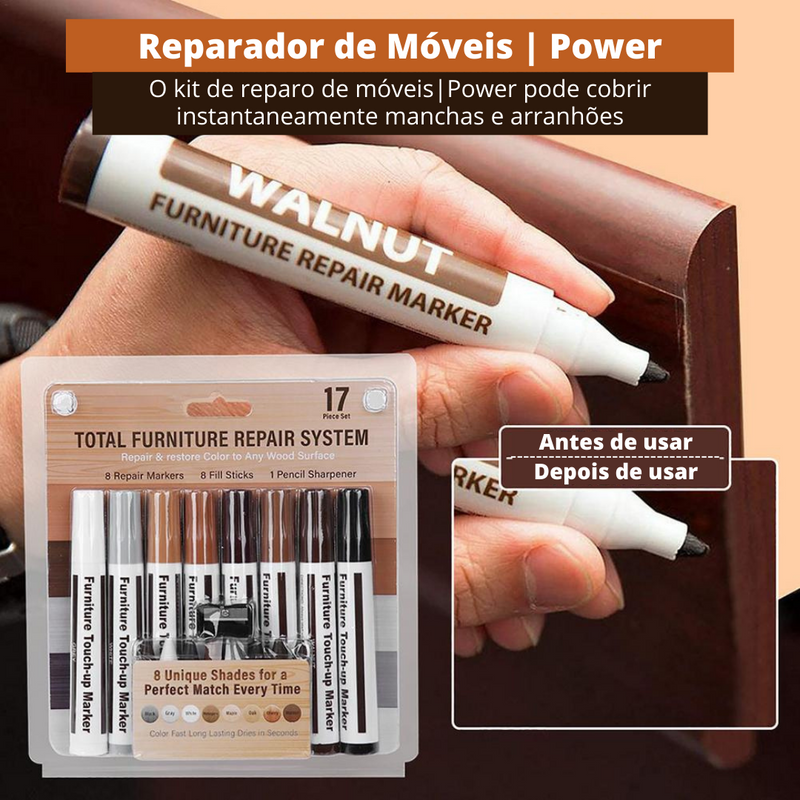 Reparador de Móveis 17 Peças | Univers Tech 